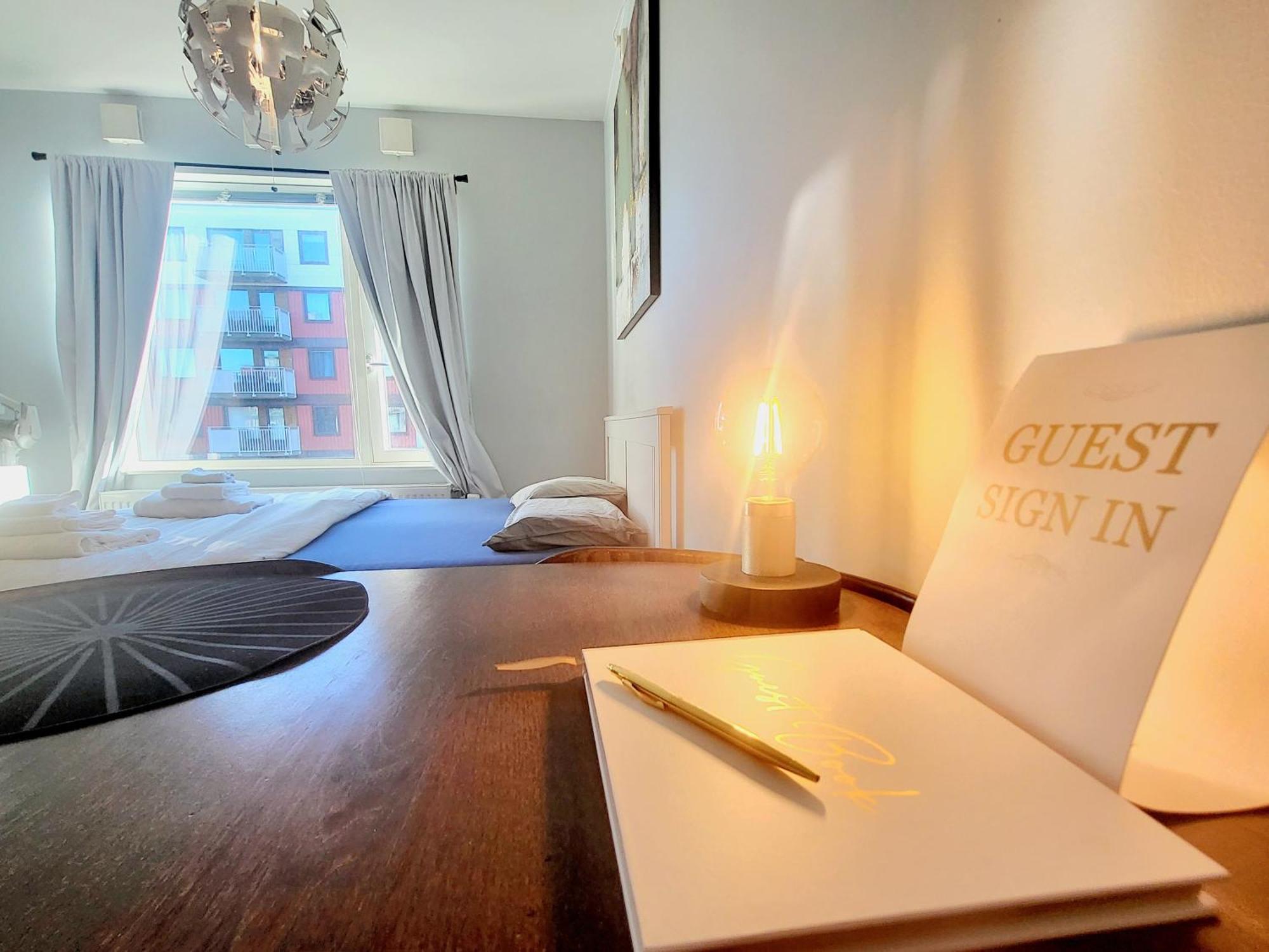 Moon Apartment Near The Centre ! Free Parking Available ! Trondheim Exterior photo